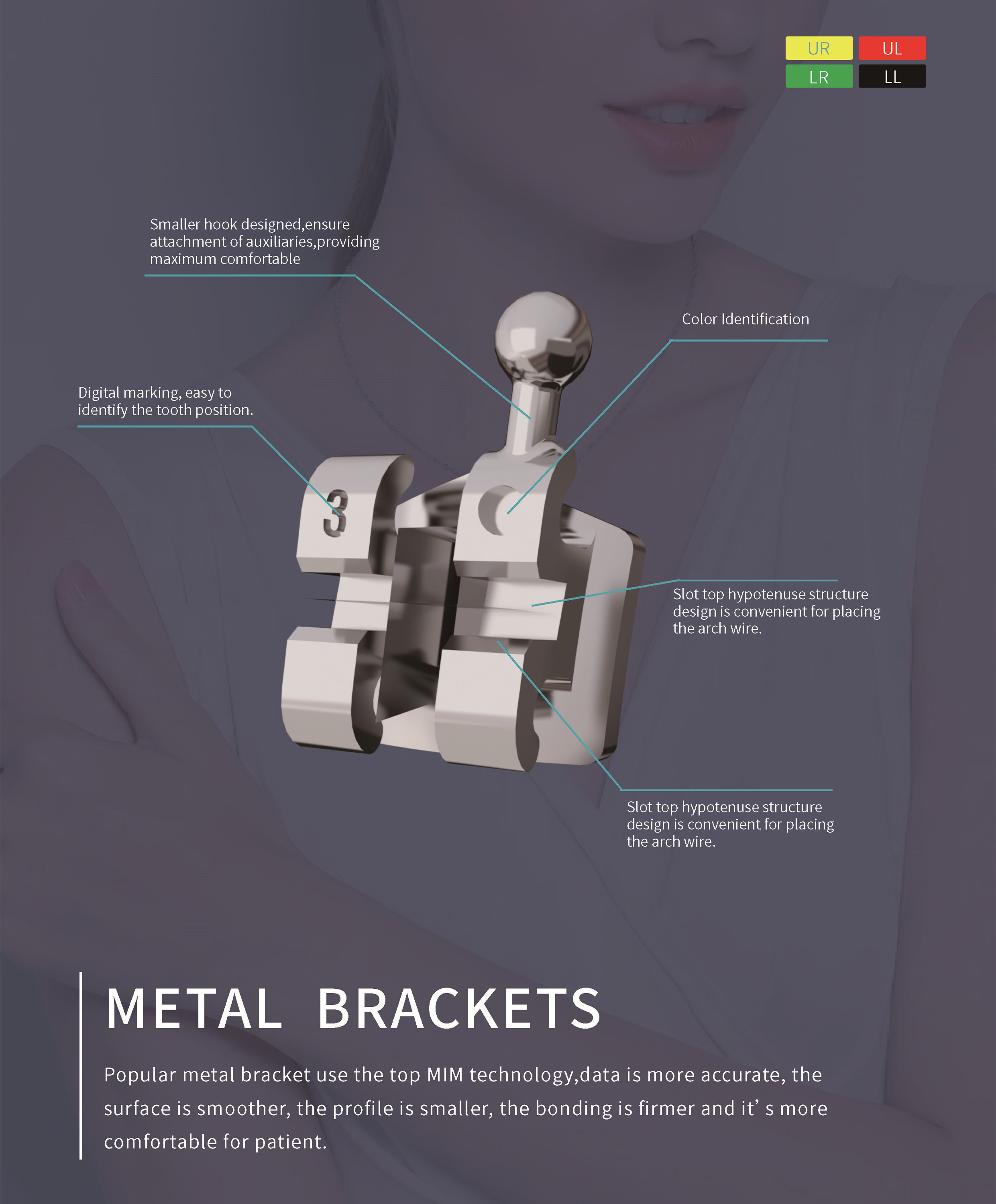 nice medical metal braces